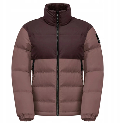 Xhaketë gocash Jack Wolfskin Alex Down Jacket W 1206921, poliestër, e ngrohtë, kafe