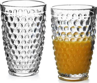 Set me gota kristali për pije Mondex Elise, 6 copë, 380 ml, transparente