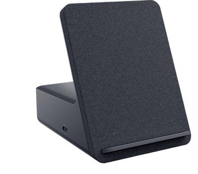 Stacion dokimi Dell Dual Charge HD22Q, USB-C, 90W, me karikim wireless, i zi