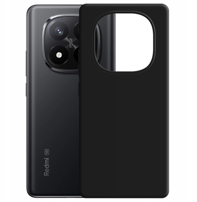 Maskë telefoni 3MK Matt Case Pro për Redmi Note 15 Pro+ 5G, mbron nga goditjet, ngjyrë e zezë