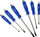Set kaçavidash Geko G30586, 6 copë, me dorezë të rehatshme, shumëngjyrësh