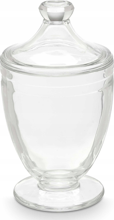 Kuti për ëmbëlsira Vivalto Medium, 12cm, kapak qelqi, transparente