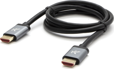Kabllo video HDMI 2.1 Ultra High Speed, 2m, 8K 60Hz, 48Gb/s, gri