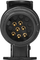 Adapter prize rimorkio Orno 4563, 13 n’7 pin, 12/24V, plastik
