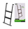 Shkallë për trampolinë Salta Ladder, 98 x 52 cm, 2 hapa, e zezë