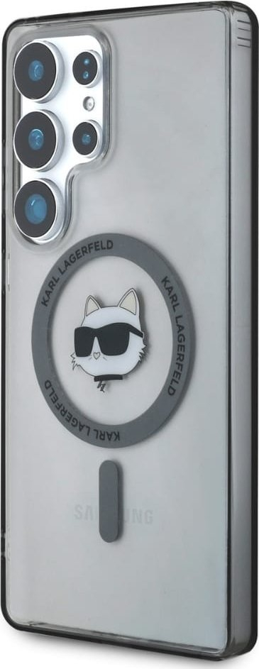 Mbulesë telefoni Karl Lagerfeld për Samsung S25 Ultra, magnetike, e zezë