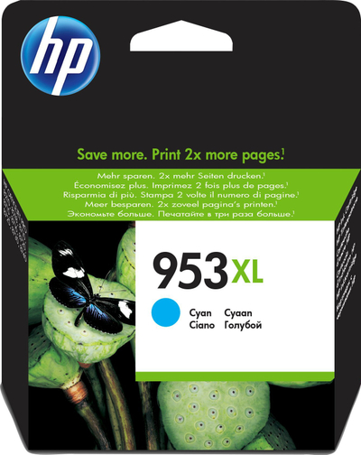 Patronë boje HP 953XL, cyan, origjinal