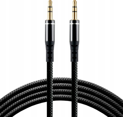 Kabllo audio Everactive CBS-1JB, AUX 3.5 mm, 1 m, e zezë