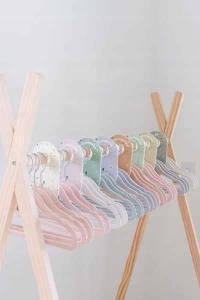 Varëse kadifeje për fëmijë 3 Sprouts Velourbøjle, set 15 copë, seafoam