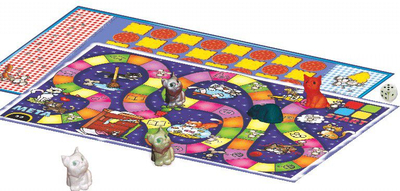 Lojë tavoline Cat Pranks Run Away Little Mouse, strategji, për kalamaj 5+