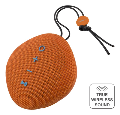 Altoparlant portativ STREETZ, Bluetooth 4.2, 6W, IPX5, portokalli