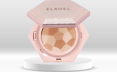 Прајмер компактен кушон Elroel Blending Corrective 21 Light Beige, 12.5 g