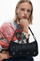 Çantë për femra Desigual Embro Patch Alsacia, e zezë