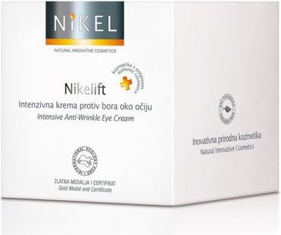 Kрем за очи Nikel NIKELIFT Anti-Wrinkle, против брчки, 15ml