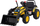 Traktor elektrik për kalamoj Ramiz Yellow Tractor, 12V, me kovë buldozeri, i verdhë
