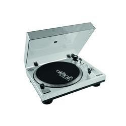 Pikap Omnitronic BD-1350, stereo, me rrip, ngjyrë argjendtë