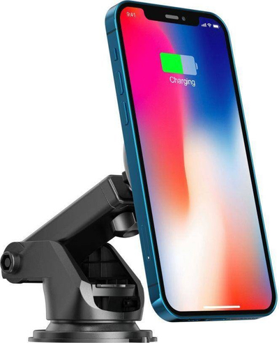 Mbajtëse makine Tech-Protect Magnetic A2, MagSafe, me karikim wireless 15W, e zezë