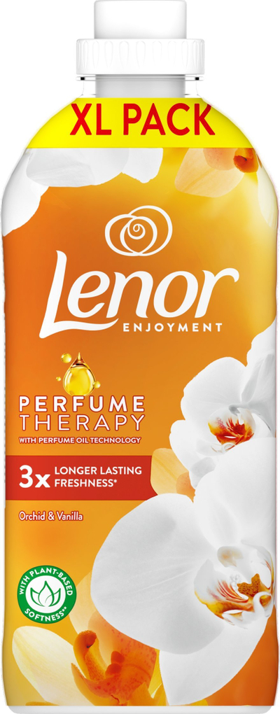 Zbutës rrobash Lenor Orchid & Amber, 48 larje, aromë orkideje dhe ambër