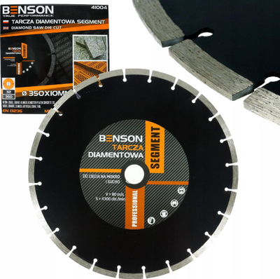 Disk diamanti Silver D.Stoner, 350mm, segmentuar, i zi