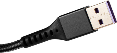Kabllo 3 në 1 NEO TOOLS GD038, 1.2 m, USB A në Lightning USB C Micro USB, gri
