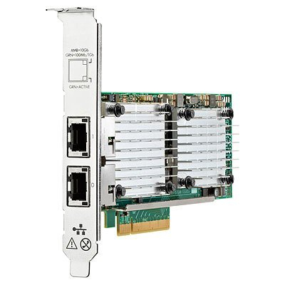 Kartë rrjeti HPE 530T, PCIe 2.0 x8, 10Gb Ethernet, ngjyrë argjendi