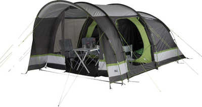 Çadër kampingu High Peak Brixen 5.0, 5 veta, 4000 mm, gri jeshile