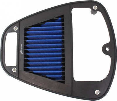 Filtër ajri motoçiklete Simota OKA-0900, panel zëvendësues, për Kawasaki VN 900, blu