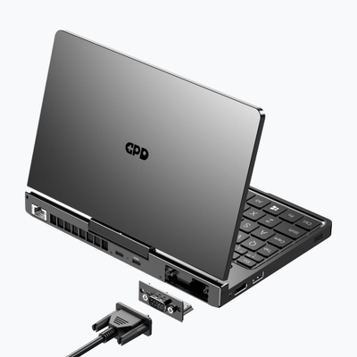 Laptop mini GPD Pocket 4, 8" WQXGA, Ryzen 7 8840U, Touchscreen, 144Hz IPS, 16GB, SSD 1TB, Radeon 780M 3GB, i hirtë