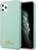 Mbulesë telefoni Guess GUHCN65LSLMGG për iPhone 11 Pro Max, silikon, logo ari Vintage, jeshile