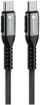 Kabllo USB Forcell F-ENERGY C263, Type C në Type C, 0.25m, 240W, e zezë