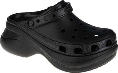 Sandale Crocs Classic Bae Clog W 206302, me platformë të lartë, për gra, të zeza