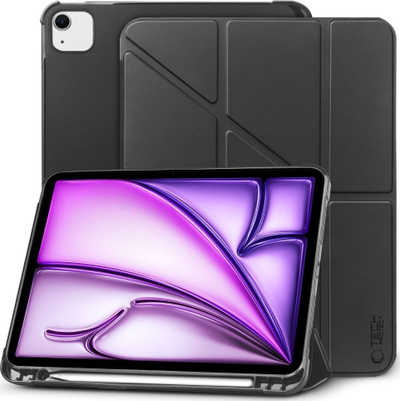 Futrollë tablet Tech-Protect SC Pen Origami, iPad Air 13 2024, me mbajtëse stylus, e zezë