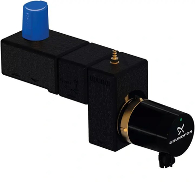 Rregullator ngrohjeje Uponor Combi Port PM, kompakt, i zi
