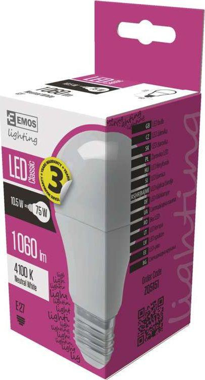 Poç LED Emos, 10.5 W, i bardhë