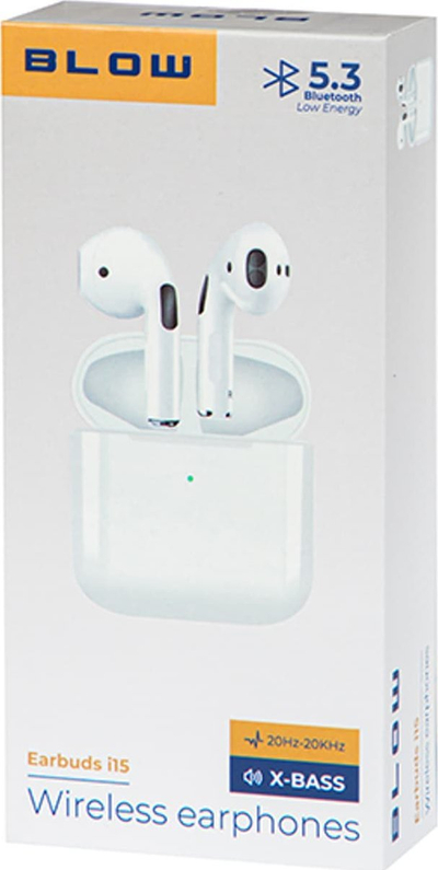 Kufje wireless in ear pa markë, Bluetooth 5.3, X Bass, me powerbank