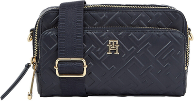 Çantë krahu për femra Tommy Hilfiger, e zezë