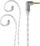 Kabllo FiiO LC-3.5D Litz MMCX, 1.2 m, transparent, e argjendtë