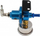Rregullator universal presioni karburanti D1Spec, me manometër, blu