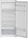 Frigorifer i integruar BEKO BSSA210K4SN, 121.5 cm, 54 cm, i bardhë