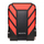 Disk i jashtëm ADATA HD710 Pro, 2TB, USB 3.1, i zi e kuqe
