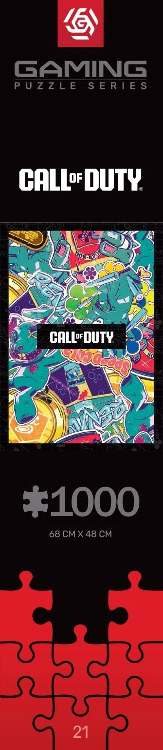 Puzzle Good Loot GDL-24677 Call of Duty Zombies Collage, 1000 copa, shumëngjyrësh