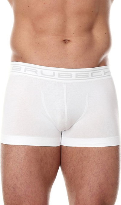Mbathje për meshkuj Brubeck Comfort Cotton, S, të bardha 