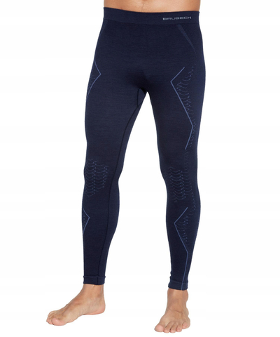 Pantallona termike për meshkuj Brubeck Extreme Merino, lesh merino, pa qepje