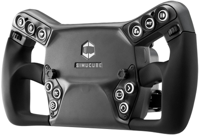 Timon Sim Racing Simucube Savu Sport, 12 копчиња со осветлување, педали за менување, црн