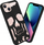 Kapak Skull për iPhone 14, TPU i butë, me kafka, ngjyrë e zezë mat