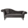 Sofa Chesterfield Niovi velvet krah i majtë 189×61×84 cm (HM3007.10), gri