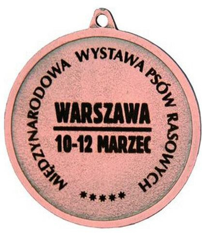 Medalje sportive Victoria Sport RMI, metal, me hapësirë për emblemë, me gdhendje me lazer