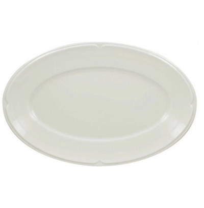 Pjatë ovale porcelani RAK Porcelain ANOP38 Anna, 38cm, ngjyrë ivory