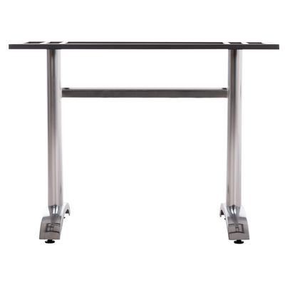 Bazë tavoline HM461, metalike dyshe, 100x60 cm, krom
