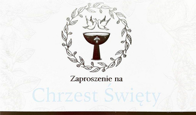 Ftesa pagëzimi Armin Style ZP-16, 10 copë, me zarfe